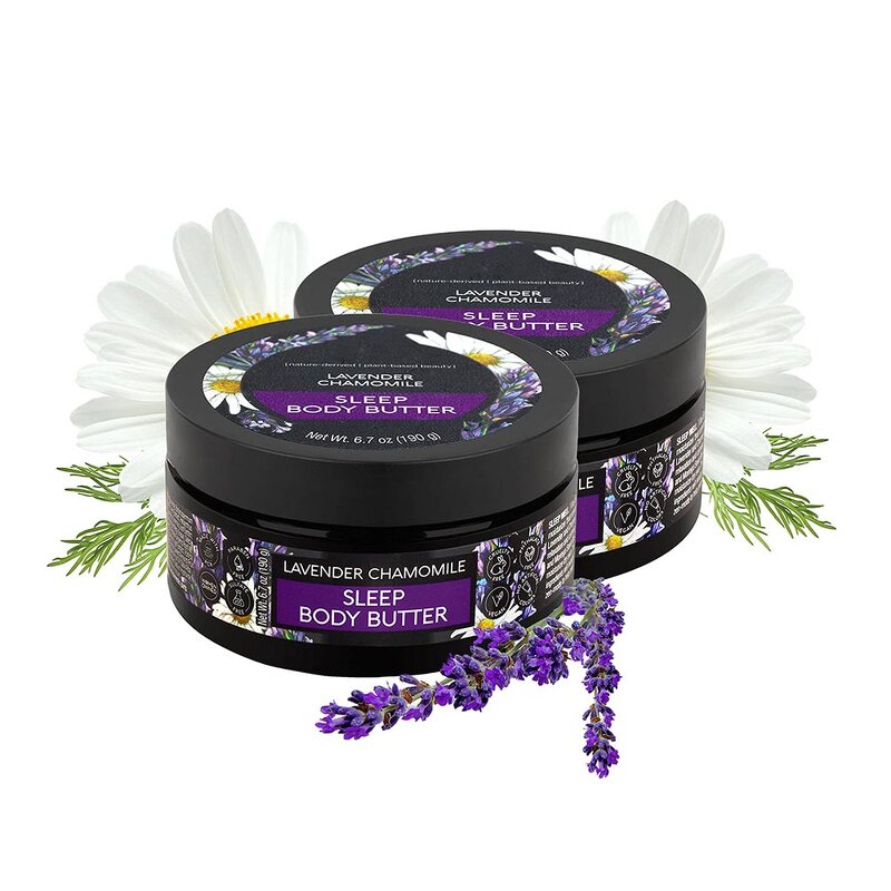 Body Butter Manufacturer - Private Label Organic Lavender & Chamomile for Sleep