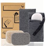 Soap Saver Pouch Manufacturer - Gray Mesh Pocket, Exfoliating Body Scrubber