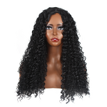 Wig Manufacturer - Synthetic Long Curly Transparent Hairline Split Head Cover