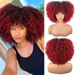 Wig Manufacturer - Synthetic Afro Short Curly Fluffy Kinky European American