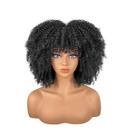 Wig Manufacturer - Synthetic Afro Short Curly Fluffy Kinky European American