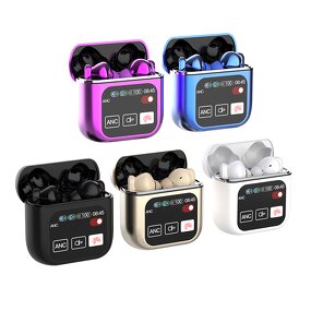 Wireless Earbuds Manufacturer - SE60 TWS with ANC, LCD Touch Screen & IPX5