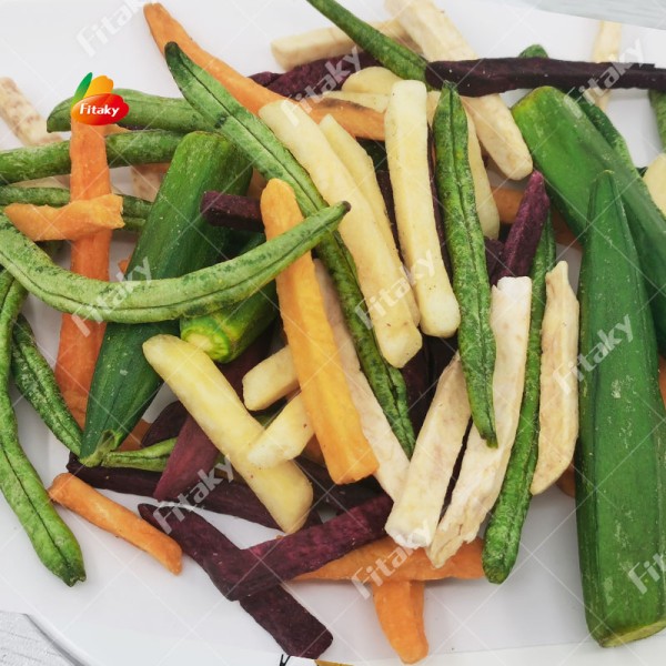 空气炸蔬菜棒-健康蔬菜零食生产