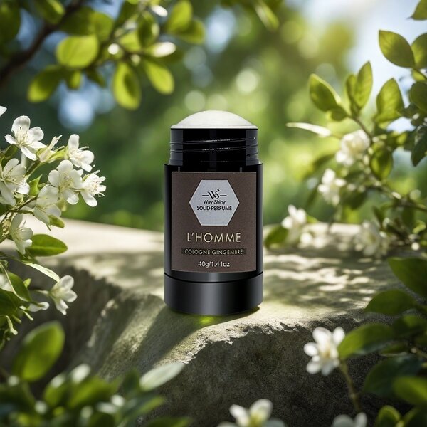 Solid Perfume Balm Manufacturer - Men's High Luxury Ginger Cologne, Portable