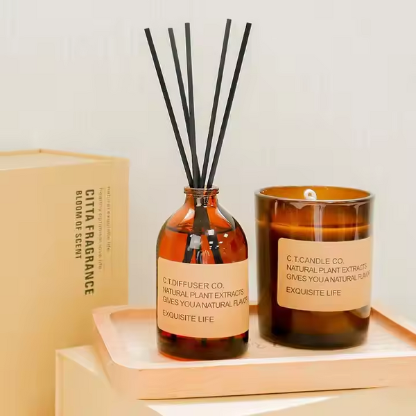 Aromatherapy Gift Set - Manufacturer Luxury Essential Oil Reed Diffuser Perfume