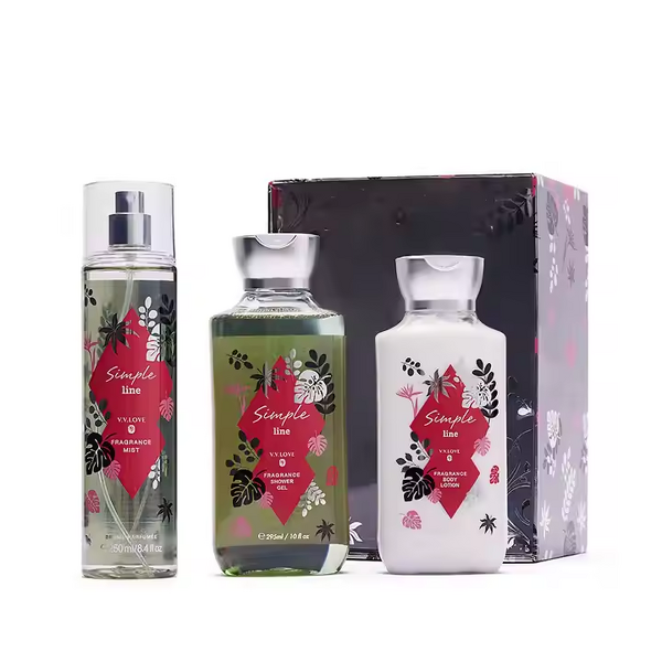 Gift Set - Manufacturer VL9062-4 Body Mist Lotion Shower Gel 250/236/295mL