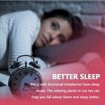 Tea Bag - Manufacturer Women's Hormone Balance Mixed Herbal Health Tea