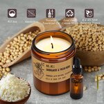 Scented Candle Set - Manufacturer Wholesale Soy Wax Lavender Rose Amber Long-lasting