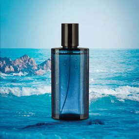 EDT Perfume - Manufacturer Blue Glass Ocean Men's Daily Dating Outdoor