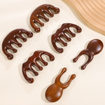 Comb & Jade Roller - Manufacturer Sandalwood Massage Meridian Relief for Women