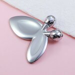 Facial Roller - Manufacturer 3D Metal Butterfly Gua Sha V-Face Lifting