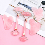 Massage Set - Manufacturer Factory Wholesale Jade Rose Quartz Roller Gua Sha