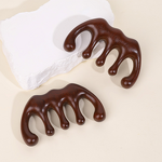 Comb & Jade Roller - Manufacturer Sandalwood Massage Meridian Relief for Women