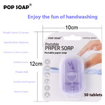 Hand Soap Manufacturer - Custom Logo Mini Disposable Paper Bar, Travel Size