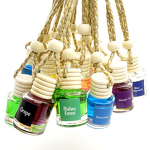 Car Perfume Pendant Manufacturer - Custom Design Logo, Glass Bottle Hanging