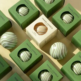 Aromatherapy Candles Manufacturer - Global Travel Flowing Curve Wedding, Hand Gifts