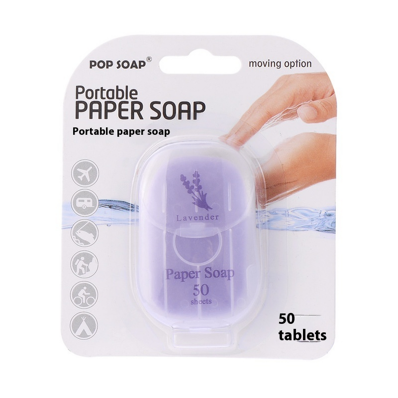 Hand Soap Manufacturer - Custom Logo Mini Disposable Paper Bar, Travel Size