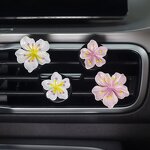 Car Perfume Clip Manufacturer - 2pcs Flower Air Outlet, Peach Blossom Aroma Diffuser
