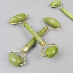 Jade Roller Manufacturer - Face Slimming Double Head, Facial Lifting Massage Stone