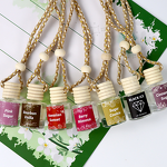 Car Aromatherapy Pendant Manufacturer - Dugu Eco-friendly Glass Bottle, Floral Scent