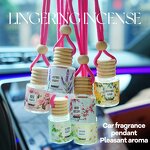 Car Fragrance Manufacturer - Hanging Perfume Diffuser, Long-Lasting Jasmine Aromatherapy