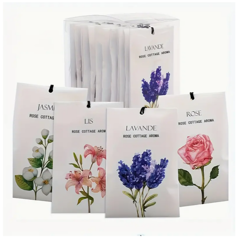 Aromatherapy Bags Manufacturer - Floral Scented Oil Hanging, Long-Lasting for Drawers