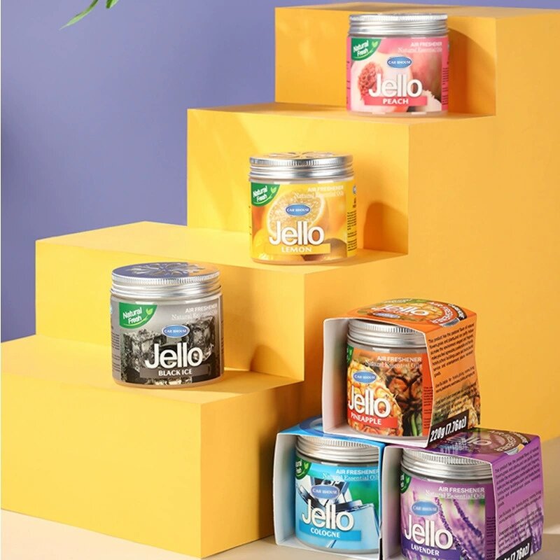 Car Fragrance Manufacturer - Creative Long-Lasting Aromatherapy Jewelry & Solid Jello