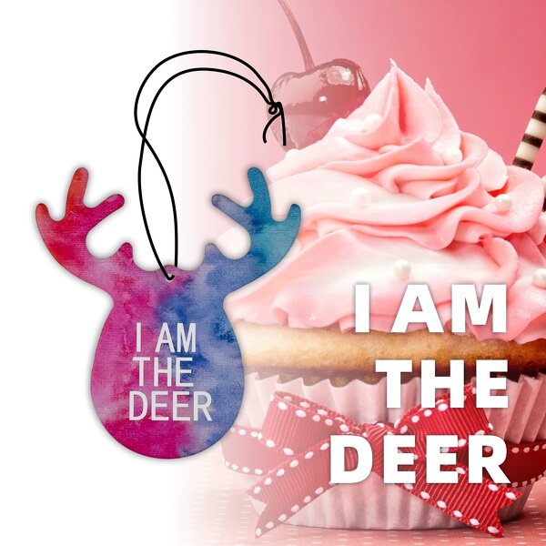 Car Air Freshener Manufacturer - Natural Scented Tea Paper Hanging Deer Shape