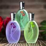 Women's Perfume Manufacturer - Beautiful Girl with National Color Floral Fragrance