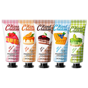 Hand Cream Manufacturer - Strawberry Cake Scented 20g, Moisturizing & Whitening