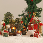 Reed Diffuser Set Manufacturer - Christmas Fire-Free Glass Ornament for Essential Oil