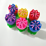 LED Birthday Candles Manufacturer - Electronic Double-Layer Lotus Flowering, Music Rotating