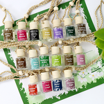 Car Aromatherapy Pendant Manufacturer - Dugu Eco-friendly Glass Bottle, Floral Scent