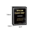 Black Soap Manufacturer - Shuowoxin Handmade 100g African, Deep Cleansing & Moisturizing