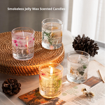 Soy Wax Candle Manufacturer - Handmade Custom Scent for Hotel with Dried Flowers