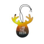 Car Air Freshener Manufacturer - Natural Scented Tea Paper Hanging Deer Shape
