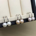 Earrings - Manufacturer S925 Silver Natural Pearl High Heels Ear Hook for Women
