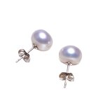 Earrings - Manufacturer Wholesale 5A S925 Silver Natural Pearl Stud for Women