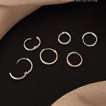 Earrings - Manufacturer 2025 S925 Silver Gold Glossy Huggie Piercing Hoop Women