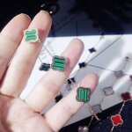 Bracelet - Manufacturer Gold Plated Four Leaf Clover Shell Titanium Steel Women