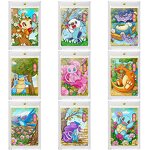 Trading Card Game - Manufacturer Pokemon Comic Art VOL2 Metal Cards 77Packs Rare Limited Kids
