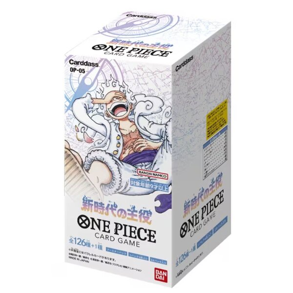 Trading Card Game - Manufacturer Wholesale Bandai One Piece TCG OP05 Anime Battle Card Toys