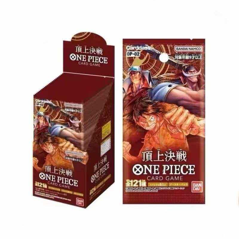 Trading Card Game - Manufacturer One Piece OP-02 Booster Box 12pcs Romance Dawn Japan