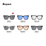 Sunglasses - Manufacturer Men's Square PC Frame UV400 AC Lenses Customizable