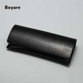 Glasses Case - Manufacturer 180x77x32mm PU Magnetic Unisex Custom Logo