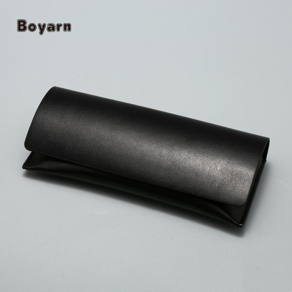 Glasses Case - Manufacturer 180x77x32mm PU Magnetic Unisex Custom Logo