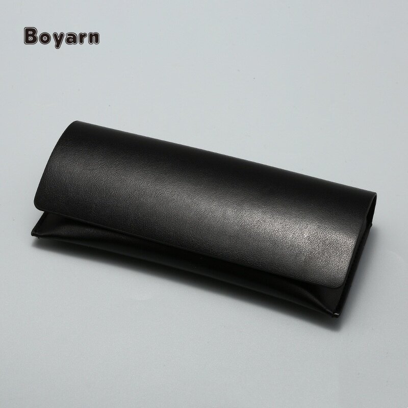 Glasses Case - Manufacturer 180x77x32mm PU Magnetic Unisex Custom Logo