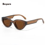 Sunglasses - Manufacturer Unisex Oval PC Frame UV400 European American Vintage