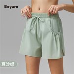 Yoga Shorts - Manufacturer Women's 2-in-1 Tennis Liner Large Pocket Quick-Dry