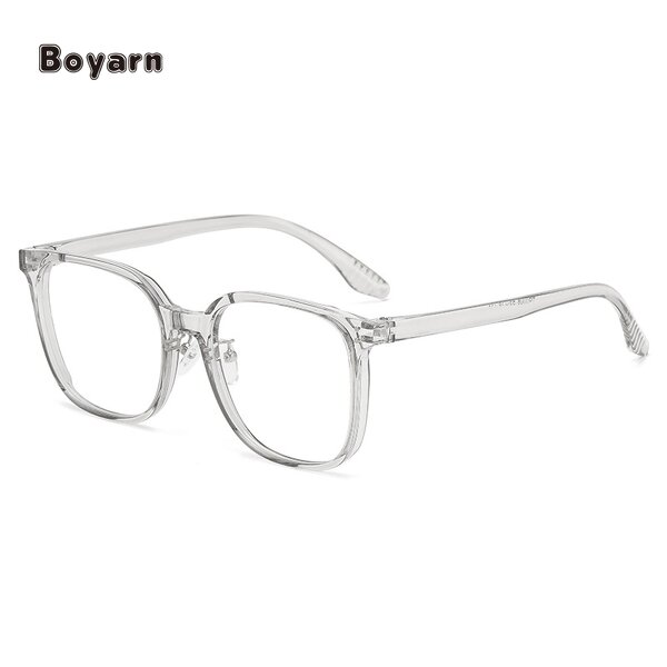 Eyeglasses - Manufacturer Unisex TR90 Big Square Anti-Blue Light Optical Frames